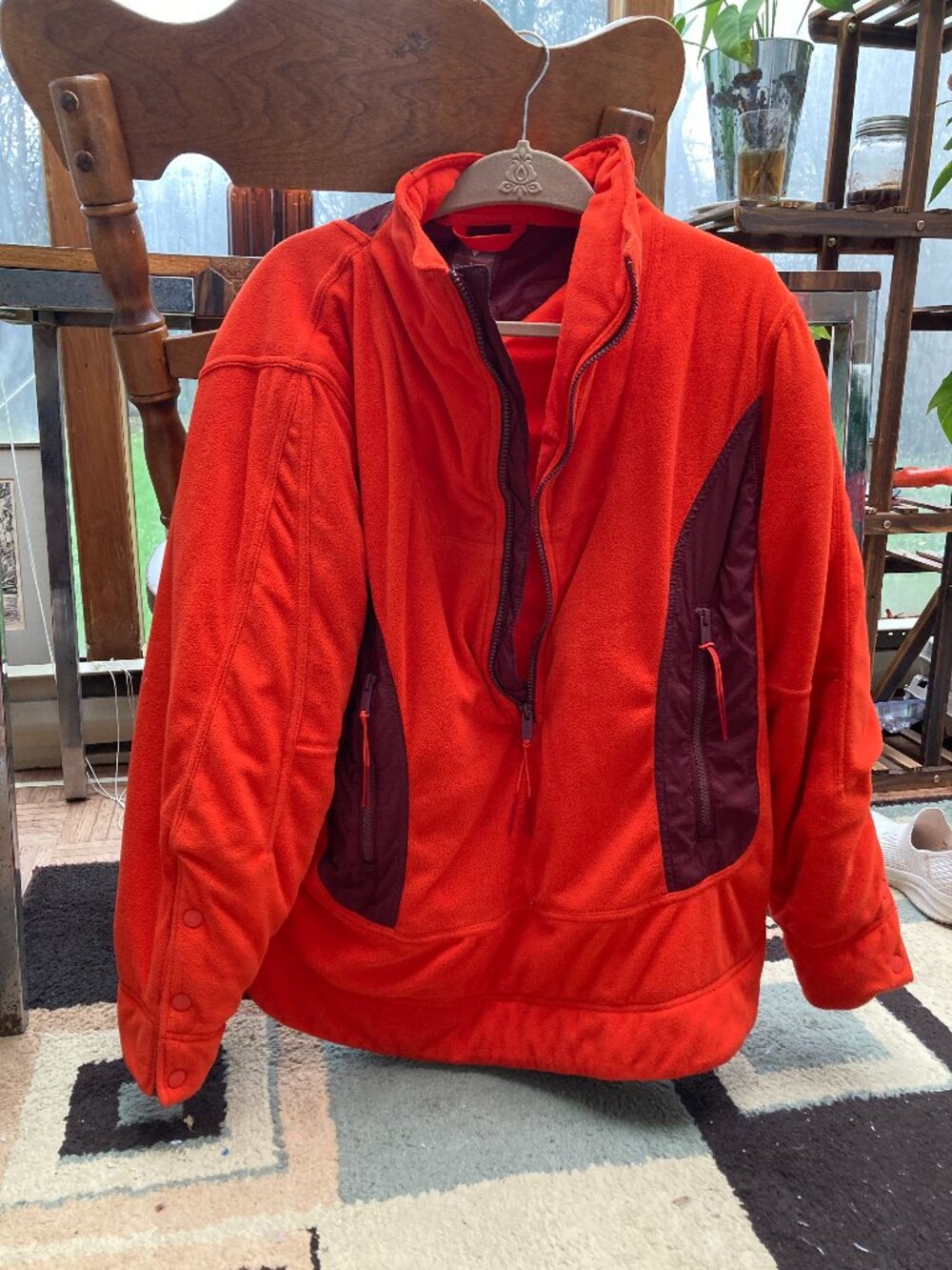 Free People Oversized Mountain High Half-Zip Fleece